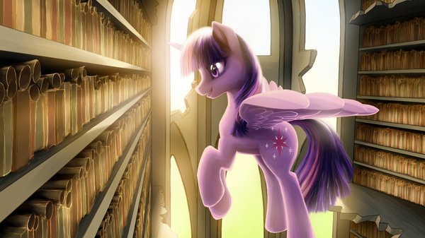 The Library of the Two Sisters My Little Pony, Twilight Sparkle, 