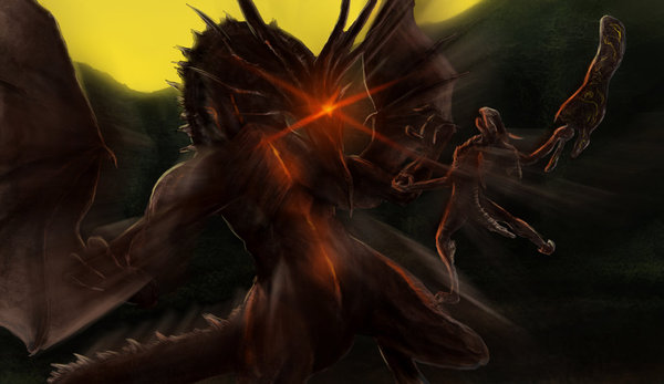 All Dark Souls Bosses (by OniRuu) Part 5 - Dark souls, Black Dragon Kalameet, Manus Father of the Abyss, Gwyn Lord of Cinder