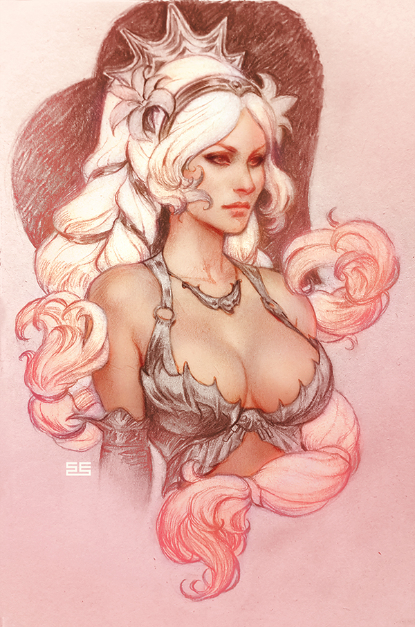 Aphrodite - Art, Games, Smite, Aphrodite, Scebiqu