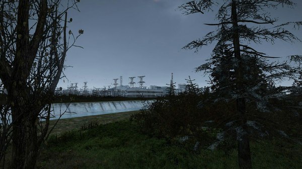 ArmStalker. Вид на ЧАЭС
