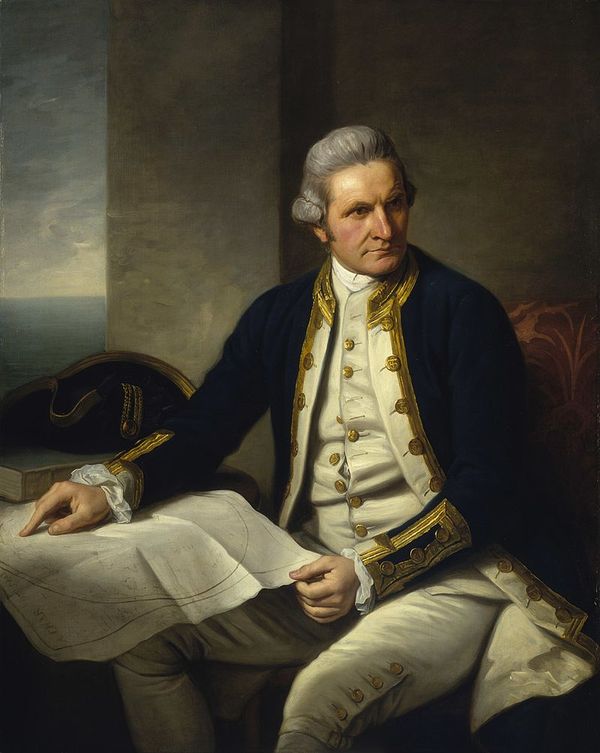 James Cook - Events, Story