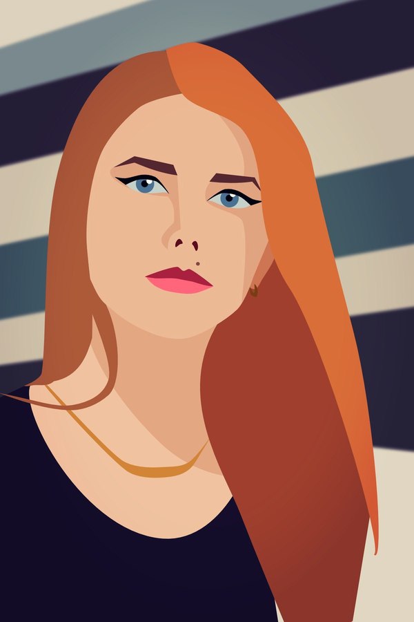 Portraits of my friends - My, Drawing, Vector, Vector graphics, Longpost