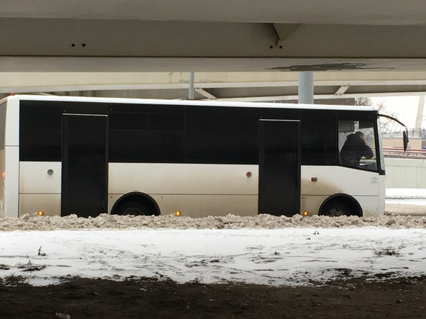 Тонированная маршрутка