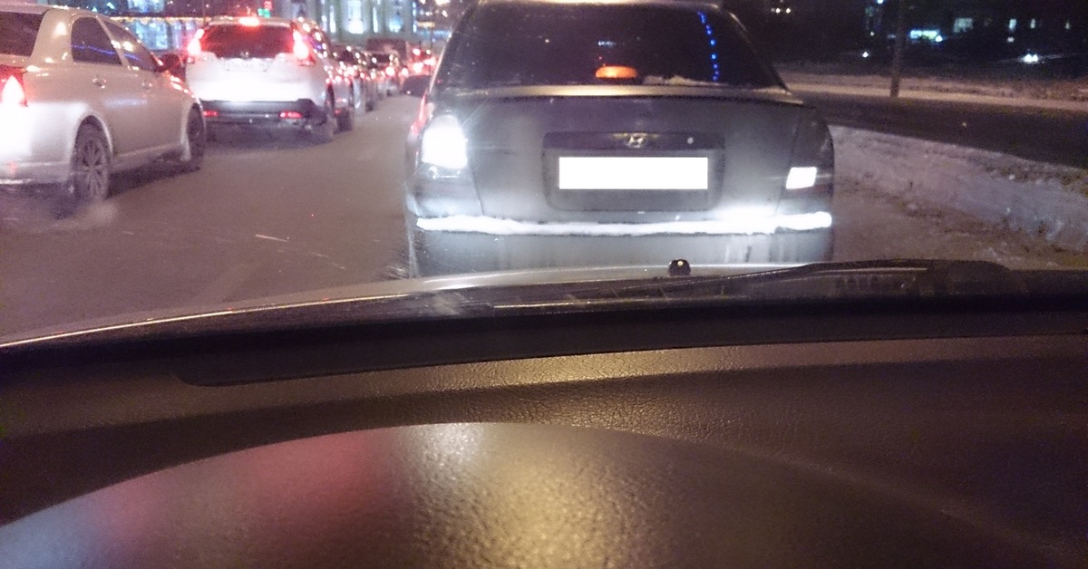 Тонировка фар, или как им часто в зад въезжают? | Пикабу