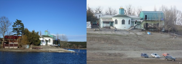 Who rides on the bottom of the ocean? - My, Reservoir, Bottom, No water, Auto, Simferopol