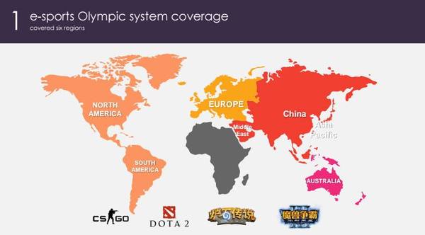 The world through the eyes of the Chinese - eSports, Screenshot, China, Tournament, Dota 2, World map