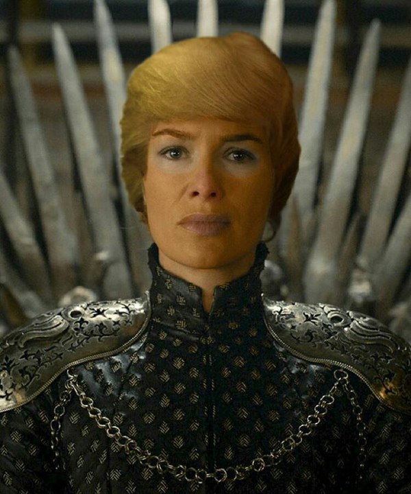And may she rule for a long time - Game of Thrones, Cersei Lannister, Donald Trump, , Humor, Inauguration