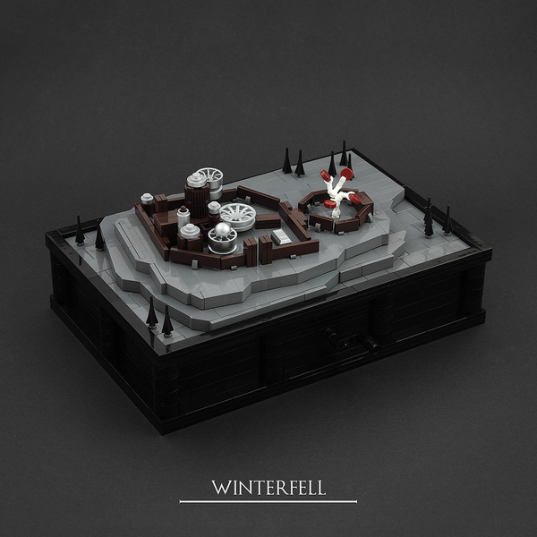 Castles of Westeros from LEGO - Lego, Game of Thrones, Westeros, Modeling, Winterfell, PLIO, Photo, Video, Longpost