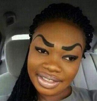 World eyebrow champion without rules. - Brows, Photo