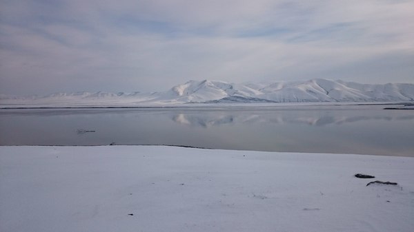 Winter hike to the mountain Kunya - The mountains, River, Yenisei, Snow, The sun, Sky, The rocks, Longpost