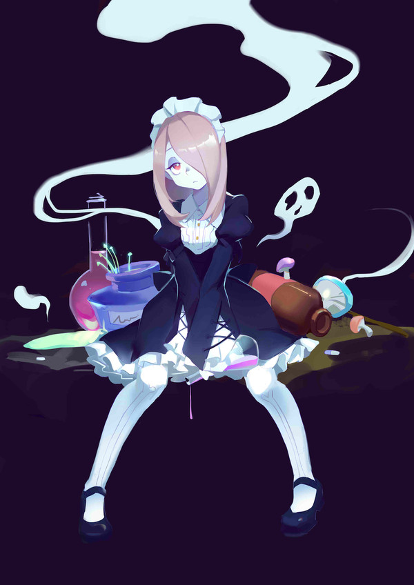 Sucy Manbabalan Anime Art, , Little Witch Academia, Sucy Manbavaran