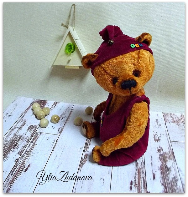 And what was your Bear like as a child? - My, Teddy bear, Bears, Handmade, Needlework, Author's toy, Longpost