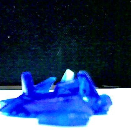 How I grew crystals from blue vitriol - My, Chemistry, Copper sulphate, Crystals, Research, Longpost