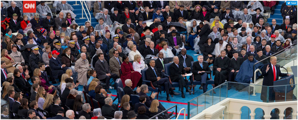 Special guests at Trump's inauguration were captured - My, Politics, Trump, Donald Trump, Inauguration, Guests, VIP, Dry closet, Photoshop