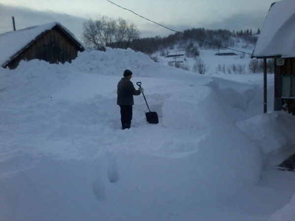 Where are those keys? - Snow, Winter, Swept over