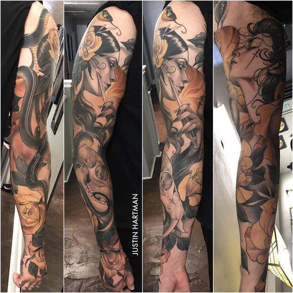 Tattoo Artist - Justin Hartman Tattoo, , Tattooink, , , Tattooart,   , 