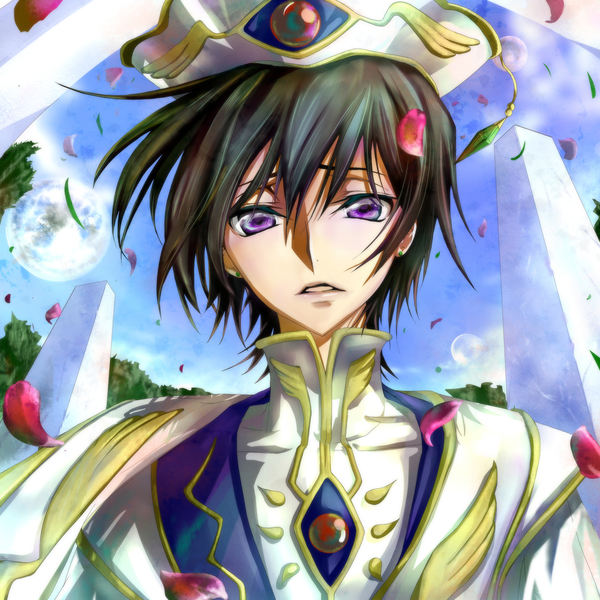 Ragz Art on X: #lelouch #lamperouge #fanart #wedding #suit #rose