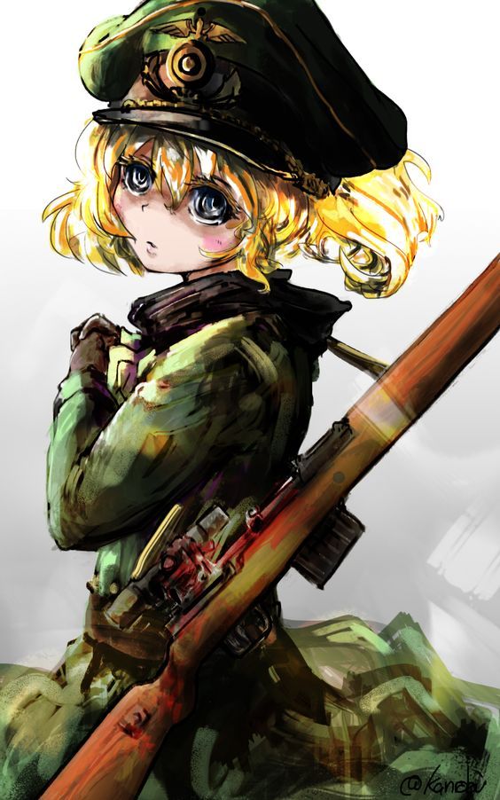 Tanya - Anime, Anime art, Youjo senki, Chan