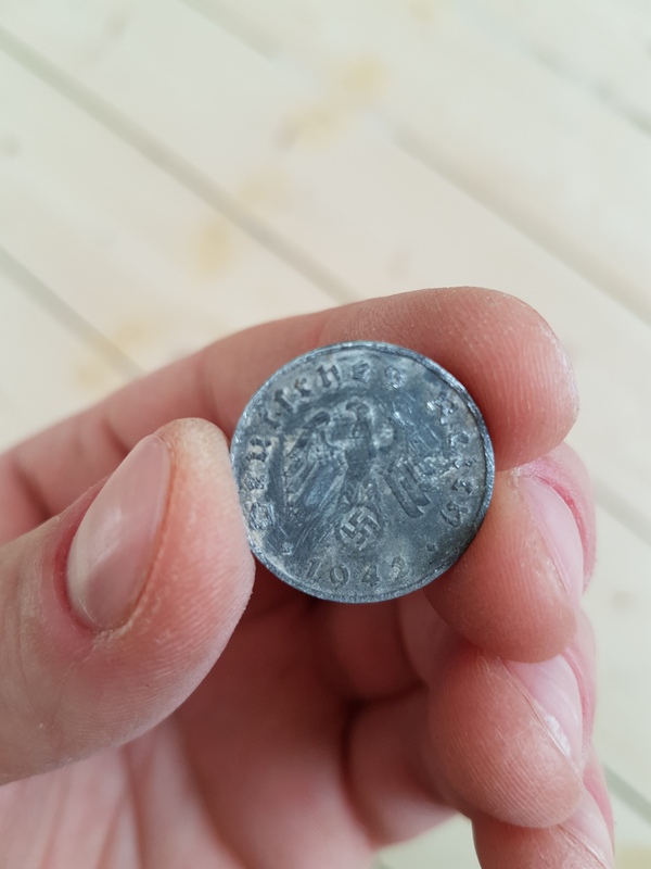 Finding under the floor - My, , 1942, Coin, , Story, Find, 