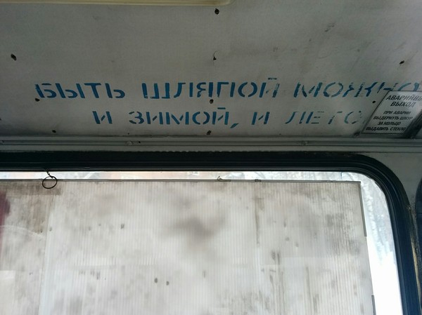 Philosophical thoughts from IzhGET. - Public transport, Trolleybus, My, Philosophy, Izhevsk