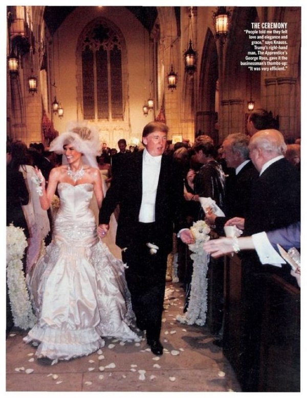 Donald and Melania Trump - Trump, Politics, Melania trump, Donald Trump, 90th, 2000s, Photo, Longpost