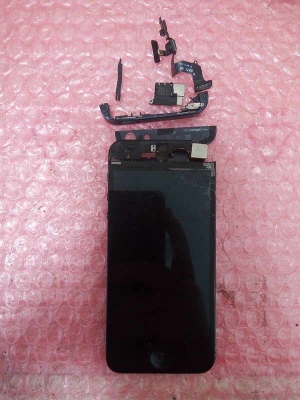 Apple Iphone 5 vs Tiled floor - My, iPhone 5, Repair of equipment, , 