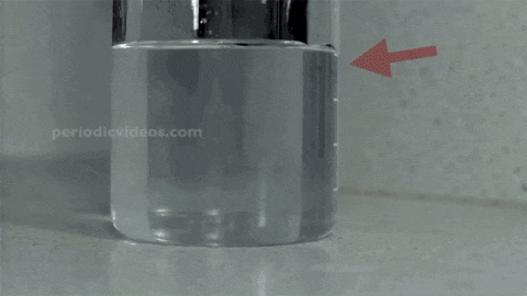 Iodine clock reaction (iodine clock reaction) - Iodine, Reaction, GIF
