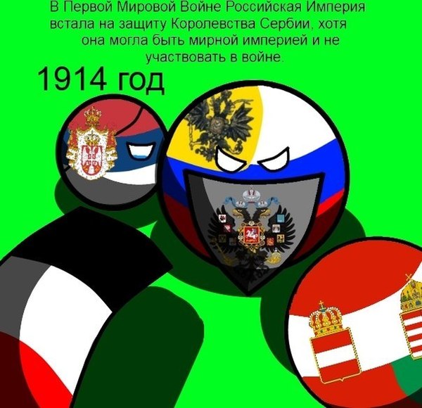 Вот что значит дружба - Countryballs, Политика