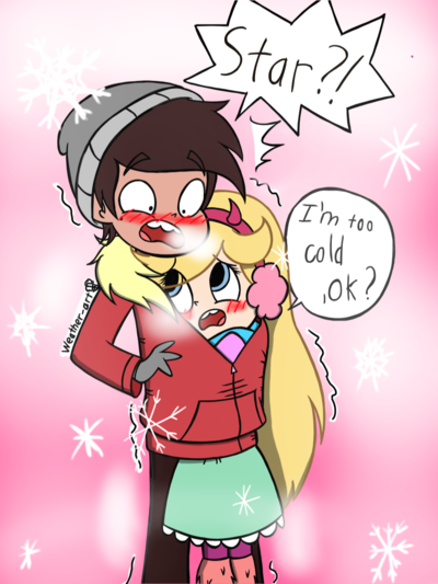 Too cold. - Star vs Forces of Evil, Star butterfly, Marco diaz, Starco, Shipping