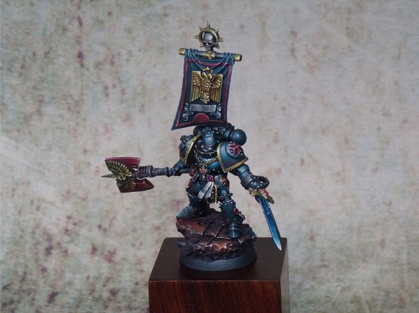 Black Templars The Emperor's Champion by penguin. - Warhammer 40k, Black templars, Miniature, Photo