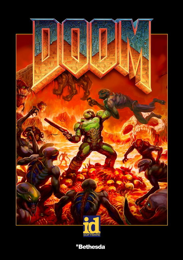 Doom постер - Постер, Posters, Doom