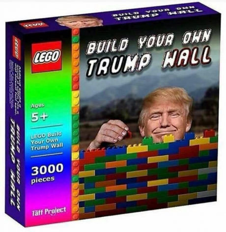 В тему о новых законопроектах - Америка, 9GAG, Политика, Дональд Трамп, LEGO