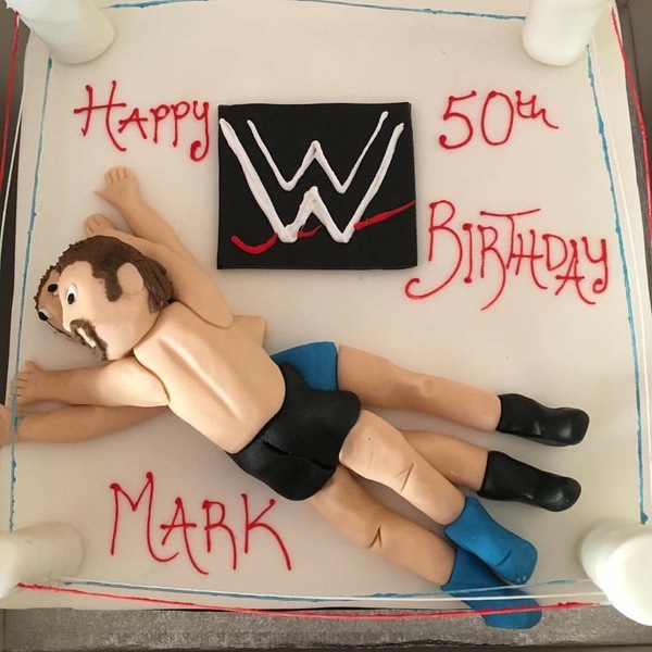 Торт на ДР рестлеру