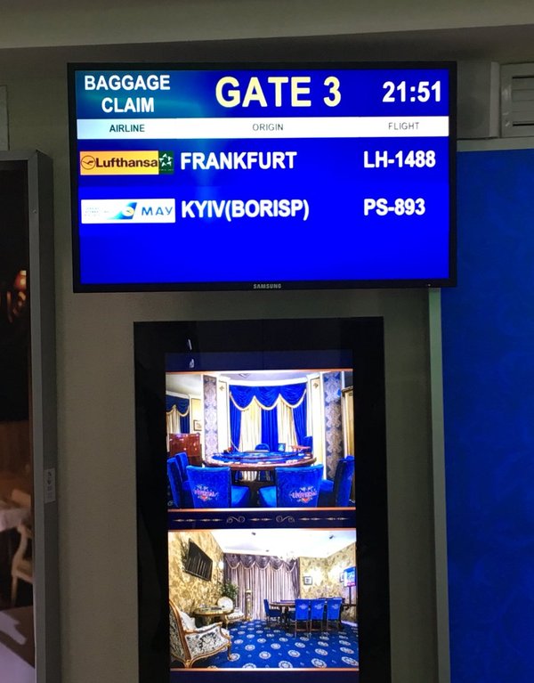 Flight number from Frankfurt. Coincidence ? I don't think - Airplane, The airport, Baggage, 1488