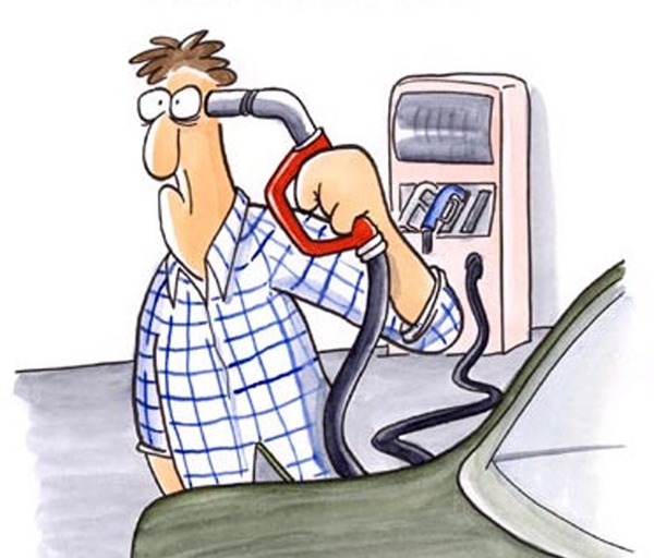 Stranger at the gas station - My, Petrol, Fuel, Unexpected, Impudence