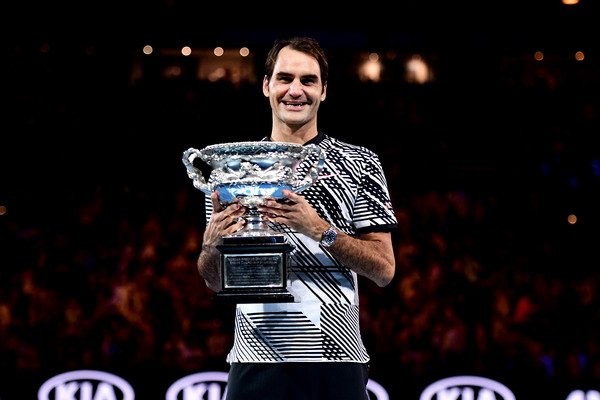 Roger Federer won the 18th Grand Slam. - Roger Federer, Tennis