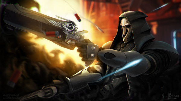 Reaper Overwatch Overwatch, Reaper, Dagahaz, Blizzard, 