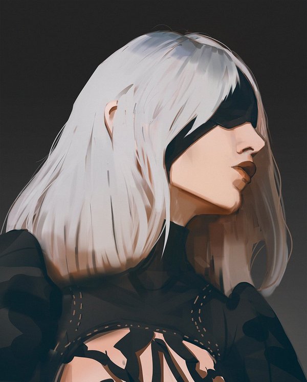 Nier: Automata - Art, Games, NIER Automata, Snatti