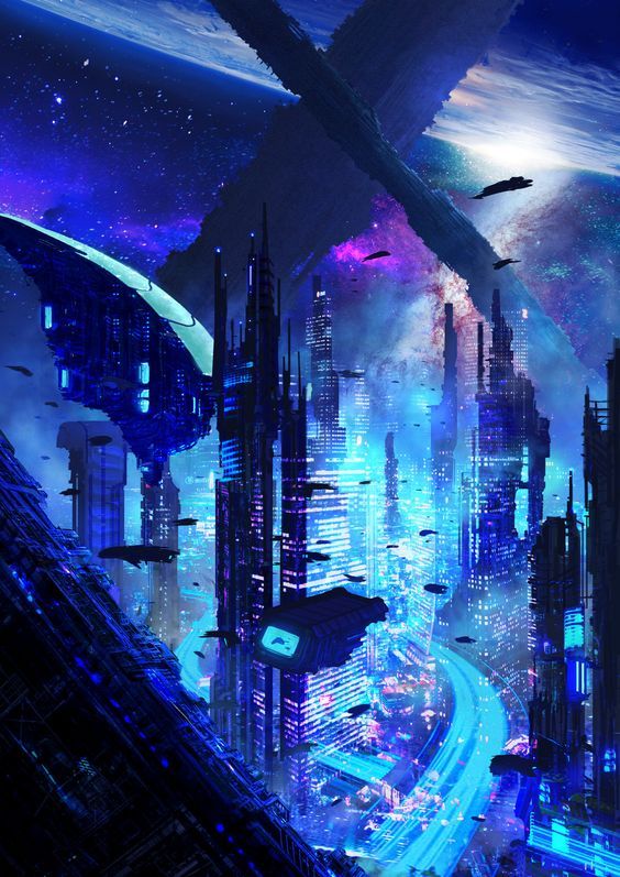 Cyberpunk Cities - Cyberpunk, Town, Longpost