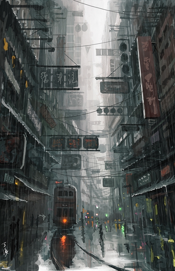 Cyberpunk Cities - Cyberpunk, Town, Longpost