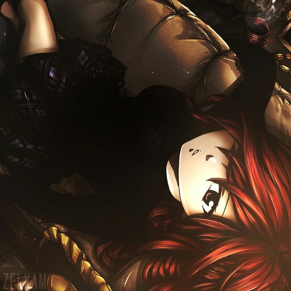 Anime Art - Anime art, Erza scarlet