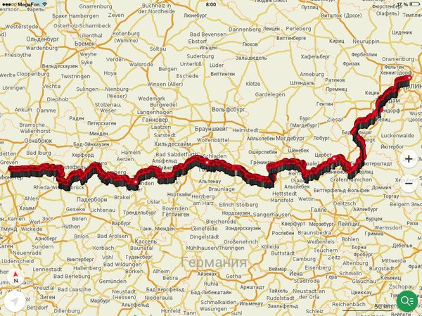 Bicycle route P1 stage 4 Berlin - Munster (part 1) - My, A bike, Cycling, , Travel to Europe, Travels, Cycling, Traveling within the EU