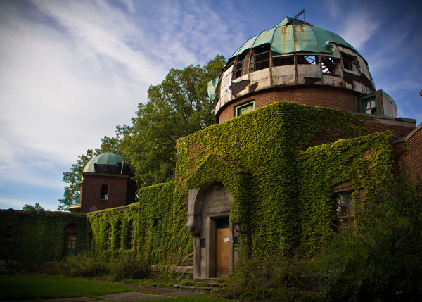 Abandoned Observatory in Cleveland - The photo, USA, Observatory