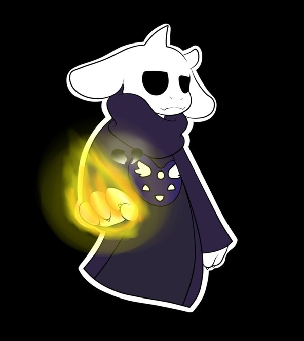 Quickly Drawn Toriel - My, Undertale, Game art, Toriel