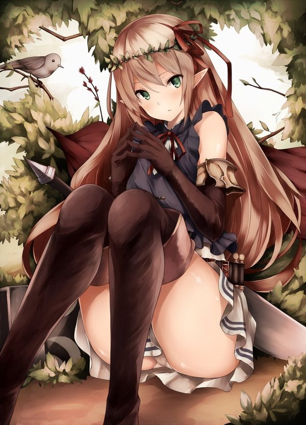 Arisa <3 - NSFW, Аниме, Anime Art, Shadowverse, Панцу, Arisa