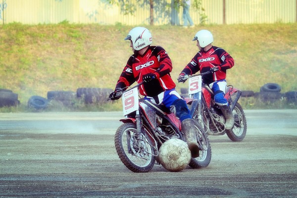 There is such fun - Motoball - My, Motobol, Sport, Moto, The photo