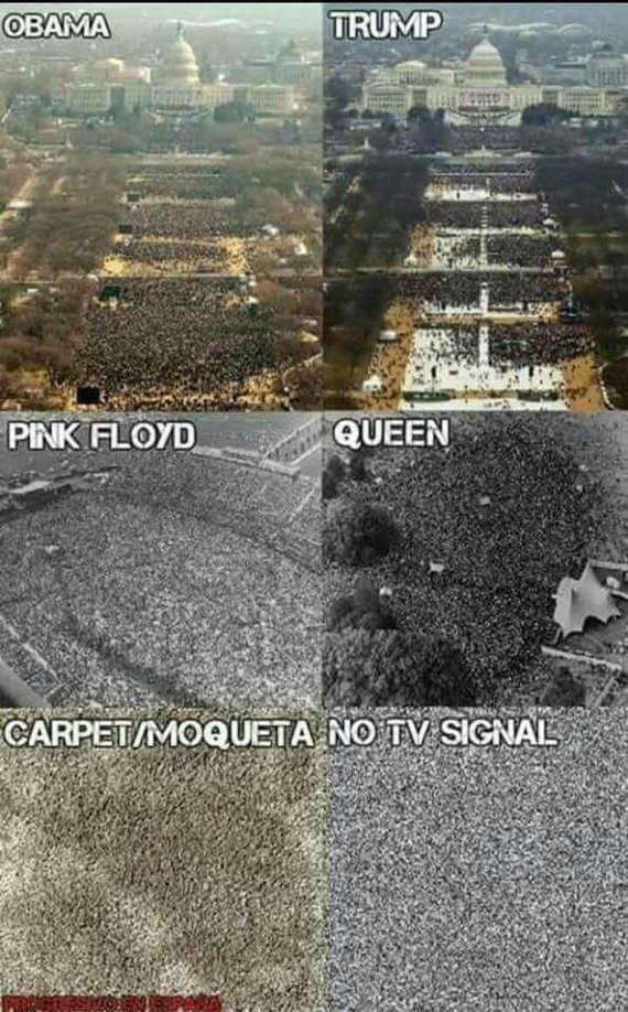 Feel the difference - Humor, 9GAG, Images, Crowd, People, White noise
