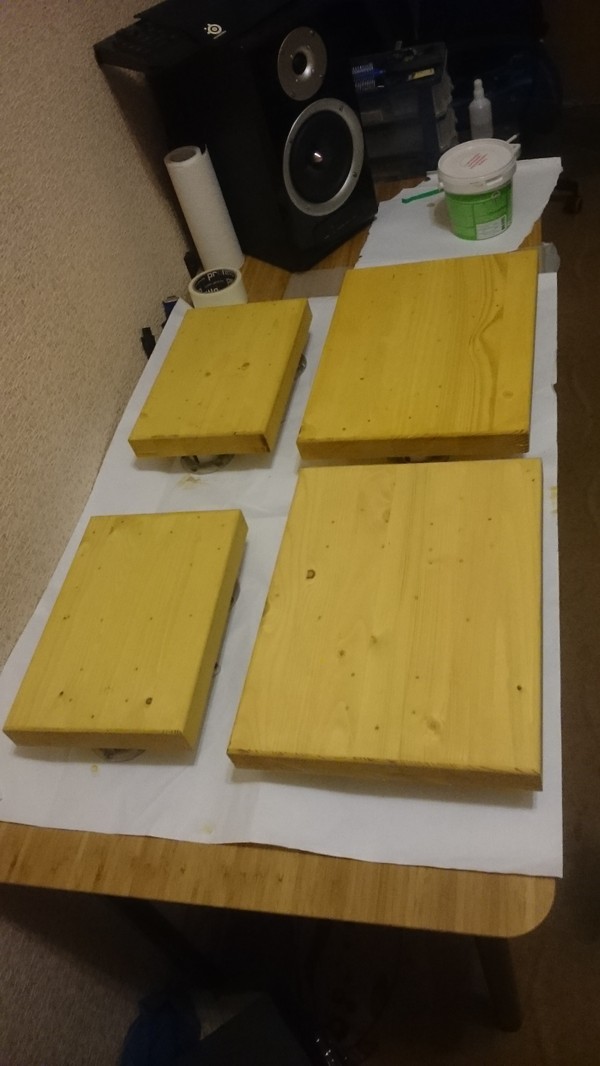 Стойки для колонок своими руками. сделай сам, моё, стойки, колонки, покраска, лакирование, Деревообработка, длиннопост