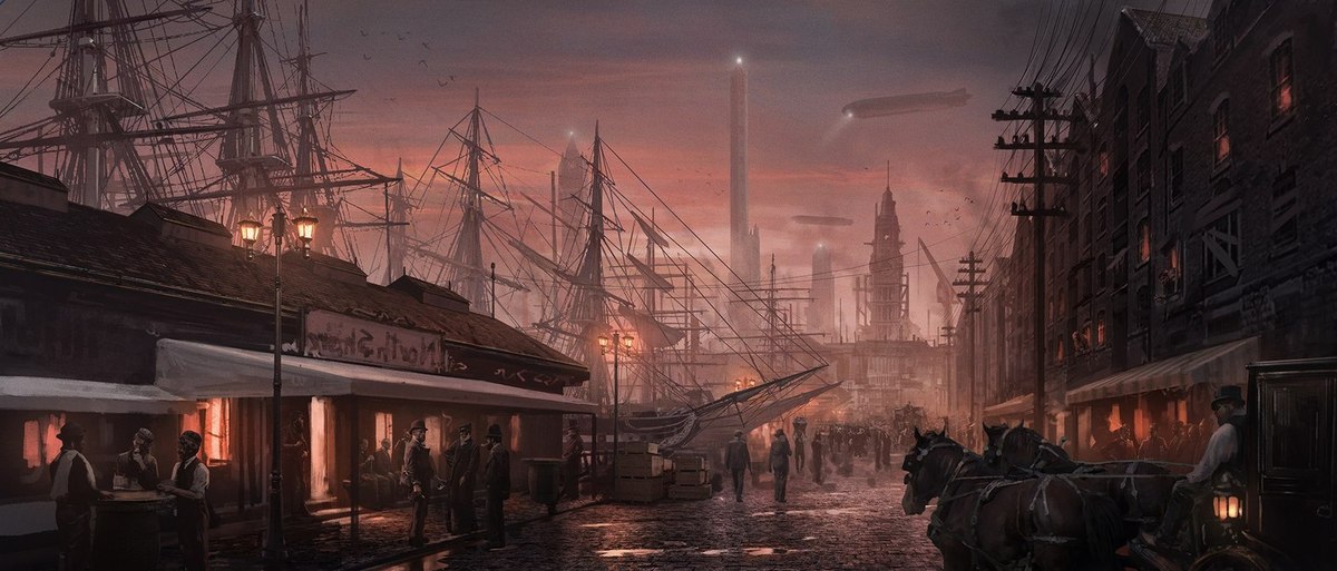 Фантастика 19 века. The order 1886 город. The order 1886 арт. The order 1886 арт Лондон. Викторианский Лондон стимпанк.