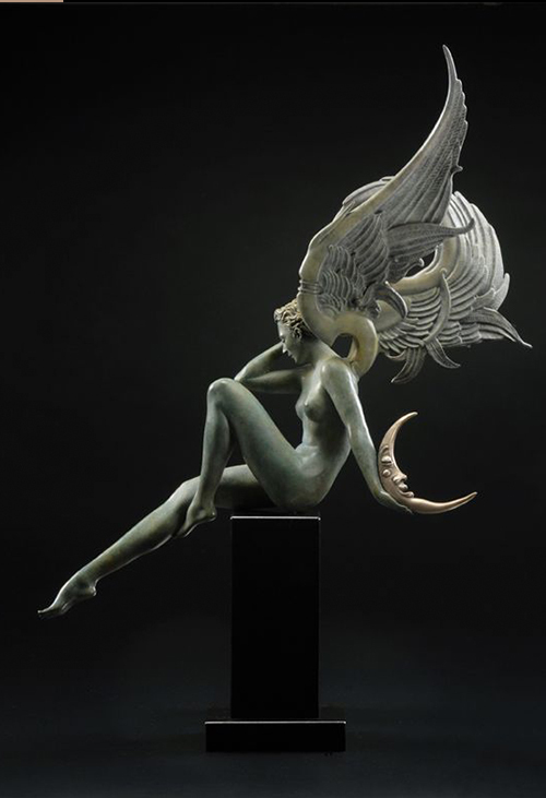 Sculptures by Michael Parkes - NSFW, Sculpture, , Magical realism, Longpost